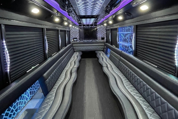 Cambridge Party Bus Interior