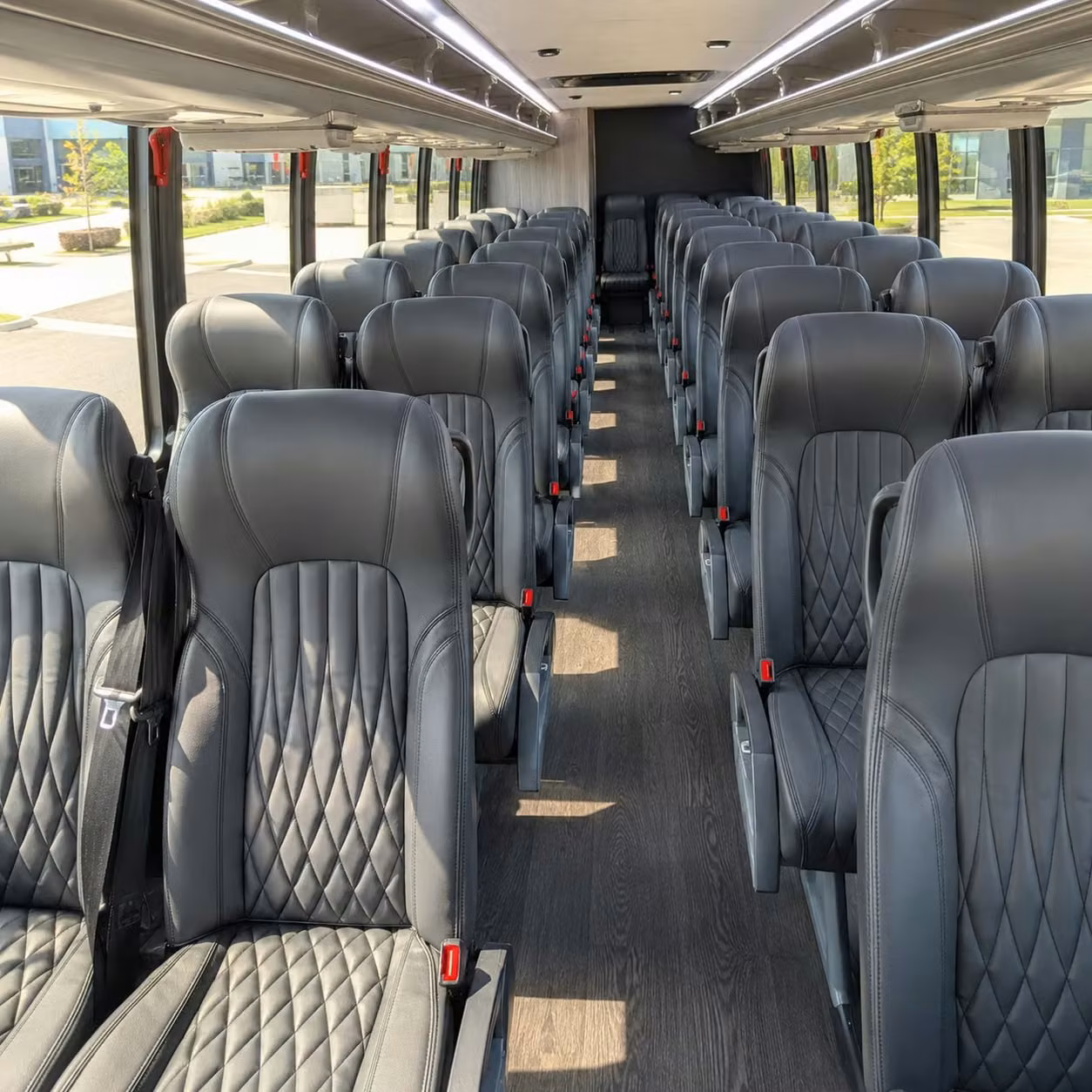 30 passenger minibus inside