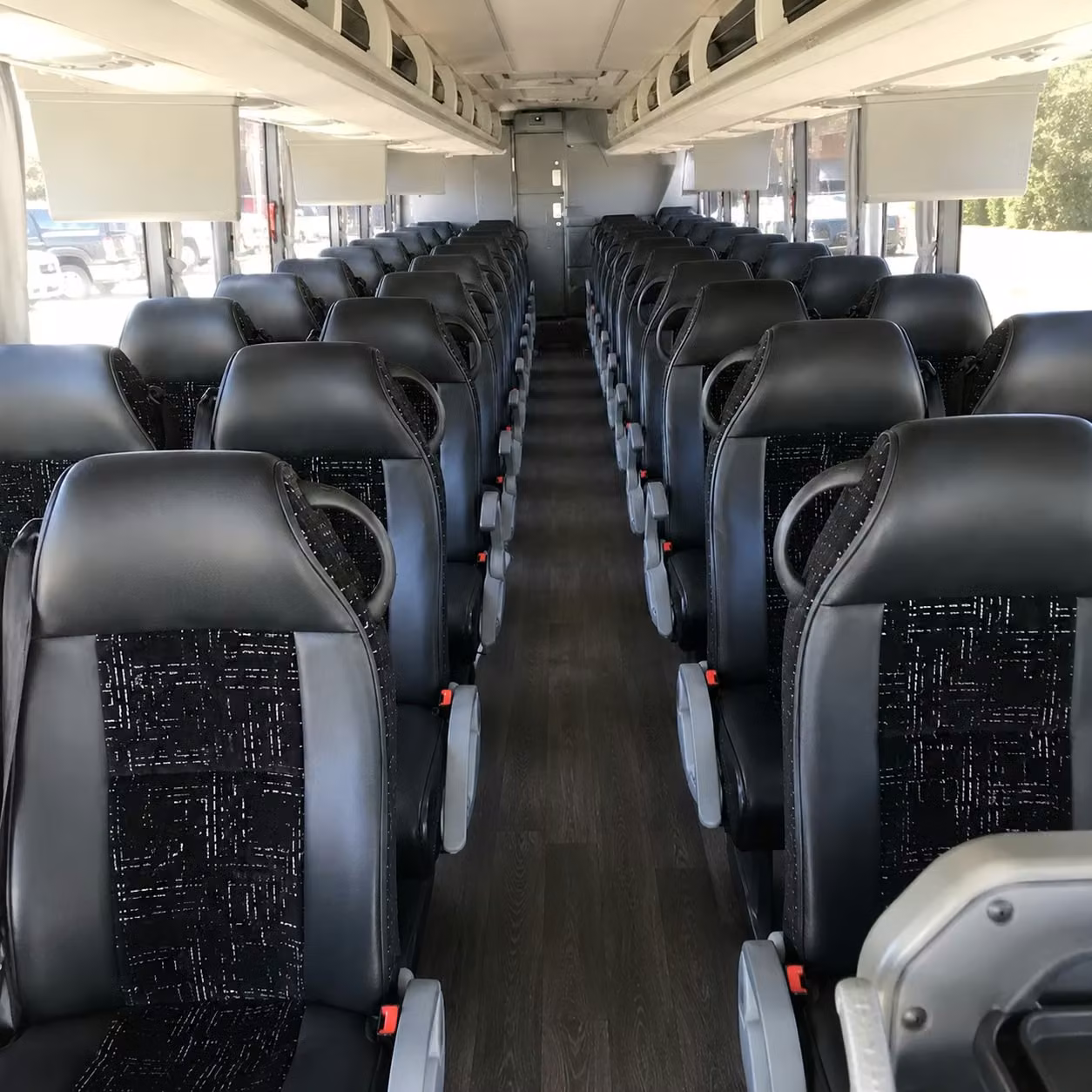 cambridge charter bus interior