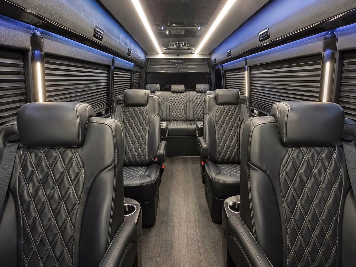 sprinter van with driver interior